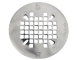 Modern Snap-In Shower Drain Strainer