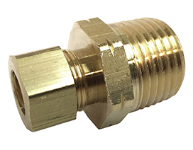 Sioux Chief 644AG2 1/2 in F2080 X 1/2 in FSWT No Lead Brass Straight Adapter 