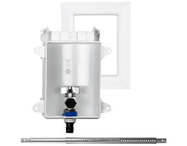 Sioux Chief FIRE RATED Ox Box Toilet/Dishwasher Outlet Box For 1/2" PEX or MPT Sioux Chief FIRE RATED Ox Box Toilet/Dishwasher Outlet Box For 1/2" PEX or MPT