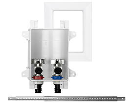 Sioux Chief FIRE RATED Ox Box Toilet/Dishwasher Outlet Box For 1/2" PEX or MPT Sioux Chief FIRE RATED Ox Box Toilet/Dishwasher Outlet Box For 1/2" PEX or MPT